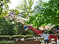 Paratrooper by Frank Hrubetz & Co., permanent installation at Kennywood Park