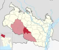 Location of Parbatipur