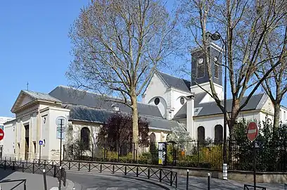 Exterior of the church