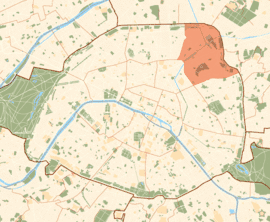 Location within Paris