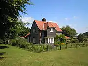 Park Lodge on the driveway from Upper Sheringham village to the east of the hall.