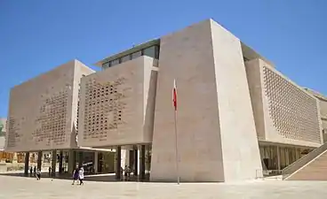 Parliament House, Valletta, Malta by Renzo Piano (2015)