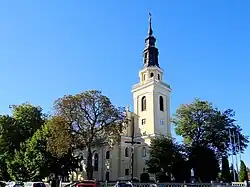 Parish church of Virgin Mary, built 1804-1810.