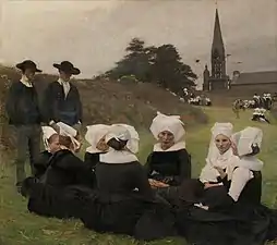 Breton Women at a Pardon, 1887