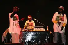 Pee Froiss at a performance in Germany