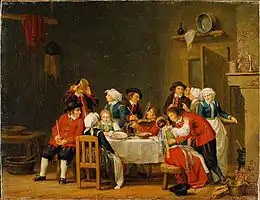 Convivial Scene in a Peasant's Cottage