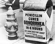 Image 7Penicillin was viewed as a miracle drug that brought enormous profits and public expectations. (from History of biotechnology)