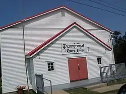 The Pennyroyal Opera House in Fairview, Ohio