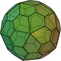 Pentagonal hexecontahedron (Cw)