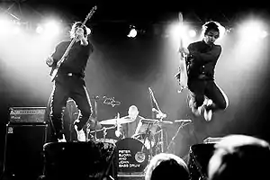 Peter Bjorn and John performing in 2007