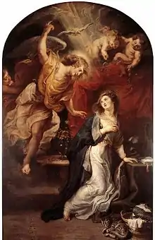 Rubens Annunciation 1628 Antwerp