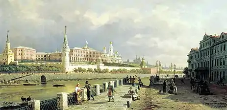 View of the Moscow Kremlin (1879)