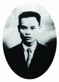 Monochromatic portrait of Pham Hong Thai