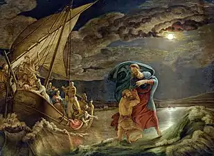 Peter on the Sea (1806), 116 x 157 cm.