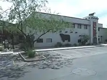 The Tovrea Land and Cattle Co. Administration Building / Stockyards Restaurant.