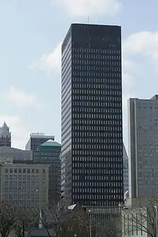 Ruan Center, from 1975 until 1991 the tallest building in Des Moines