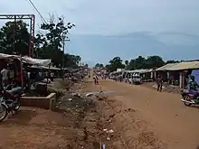 Photo of a street in Yei