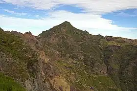 The tallest volcanic peak of Madeira, Pico Ruivo