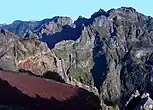 Looking towards the summit of Pico do Arieiro