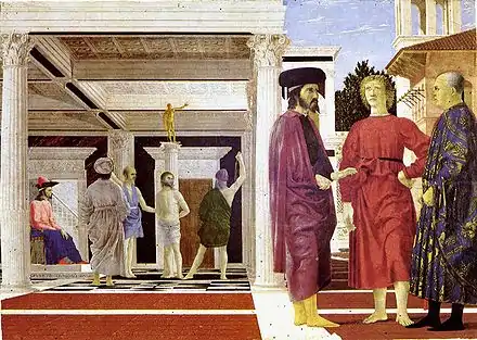 Piero della FrancescaFlagellation, 59 x 82 cm.