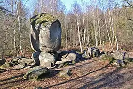 The Boscartus stone, in Cieux