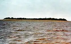 Piram island from the sea