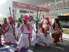 Pitlane walks - 2011 Indian Grand Prix