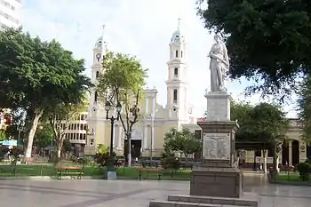 The seat of the Archdiocese of Piura is Catedral de San Miguel Arcángel.