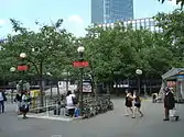 Street-level entrance at Jussieu