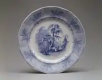 1840s plate for the American market