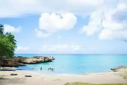 La Caleta beach located in La Caleta Underwater National Park