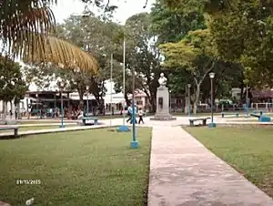 Plaza Bolívar in San Fernando de Atabapo