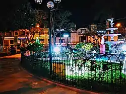 Paiján District's Plaza de Armas. Located in northern Peru is one of the 7 districts of the province of Ascope.