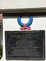 Plaque in Plaza de la Revolución