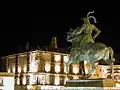 The Plaza Mayor at night