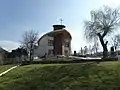 Building at the local cemetery