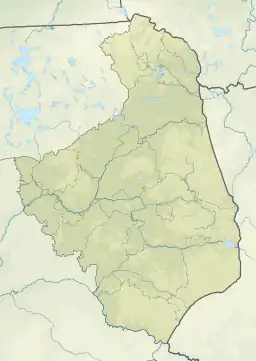 Białe Augustowskie is located in Podlaskie Voivodeship