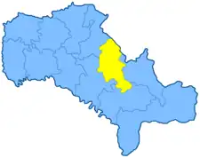 Location in the Podolia Governorate