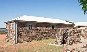 Police lockup and ruins of toilet blocks (1897; now museum)