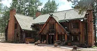 Ponderosa Lodge, 6145 Shoup Road, Colorado Springs, Colorado, National Register of Historic Places