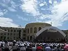 Holly mass by Pope Francis at the square