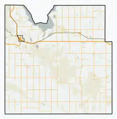 Rural Municipality of Poplar Valley No. 12 is located in Poplar Valley No. 12