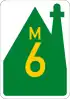 Metropolitan route M6 shield