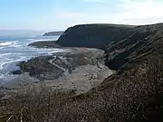 Cliffs at Port Mulgrave looking south east