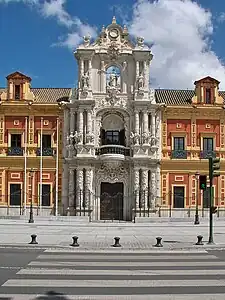 Palacio de San Telmo in Seville by Leonardo de Figueroa (1682–1754)