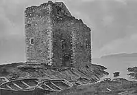 Portencross Castle circa 1900