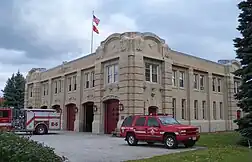 Central Fire Station, Portland, 1923.