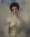 The Comtesse Gérard de Ganay (née Lily Schneider), his daughter-in-law, by Ernest Hébert 1895.