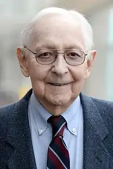 Portrait of Professor Janusz Brzozowski taken in the Davis Centre at the University of Waterloo