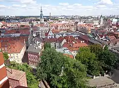 Old Town as seen from the Royal Castle